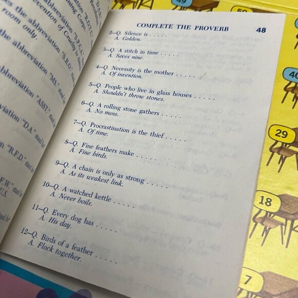 Vintage 1967 Milton Bradley Go to the Head of the Class Series 17 Board Game - Picture 9 of 10